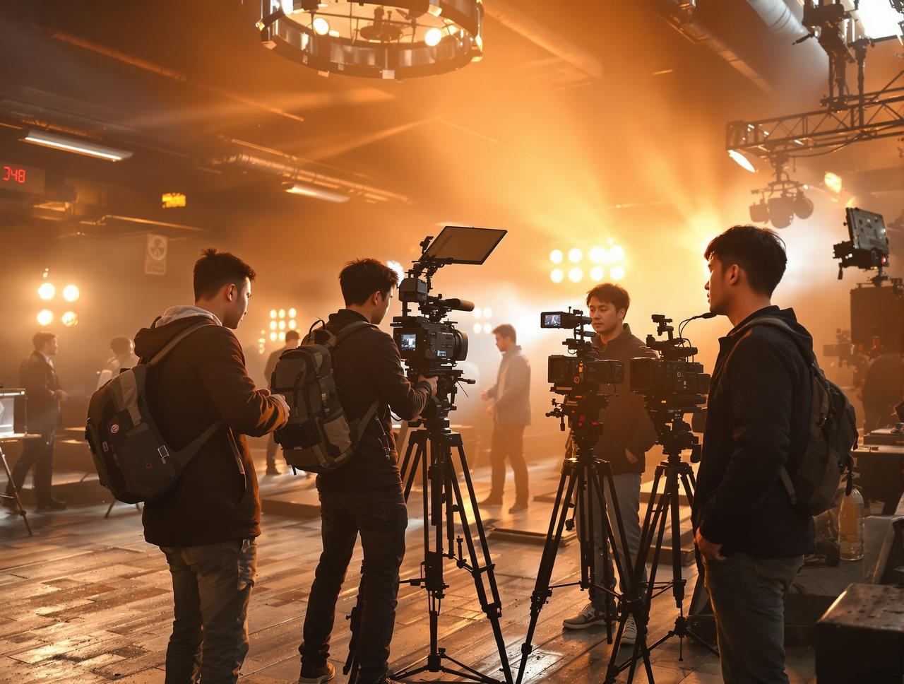 国产视频制作现场